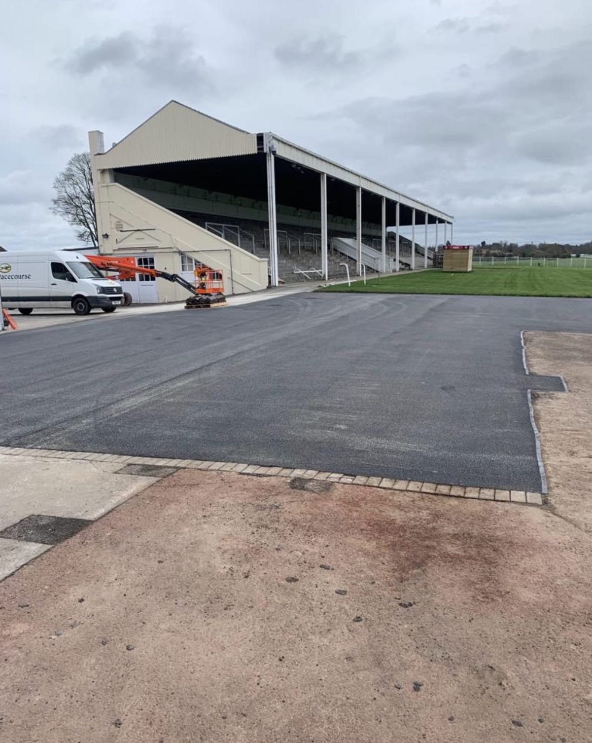Picture of our road construction work